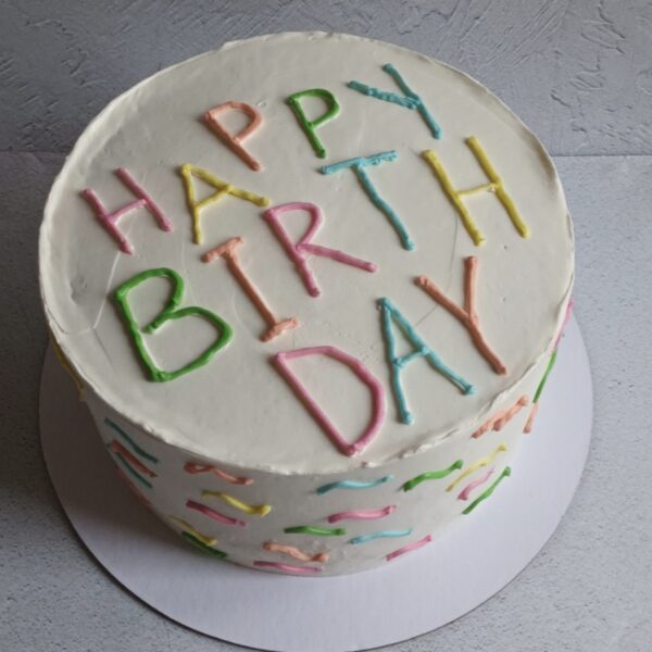Торт «Happy Birthday»